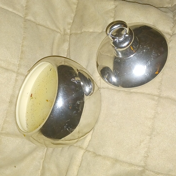 Silver ornament candle 🕯 - Picture 2 of 5